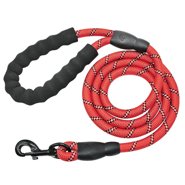 Reflective Large Dog Leash Nylon Rope Pet Running Tracking Leashes Long Lead Dog Mountain Climbing Rope For Medium Large Big Dog
