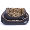 Paw Pet Sofa Dog Beds Waterproof Bottom Soft Fleece Warm Cat Bed House