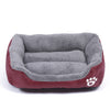 Paw Pet Sofa Dog Beds Waterproof Bottom Soft Fleece Warm Cat Bed House