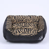 Paw Pet Sofa Dog Beds Waterproof Bottom Soft Fleece Warm Cat Bed House