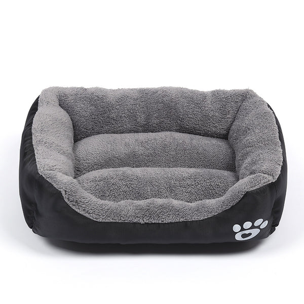 Paw Pet Sofa Dog Beds Waterproof Bottom Soft Fleece Warm Cat Bed House