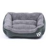 Paw Pet Sofa Dog Beds Waterproof Bottom Soft Fleece Warm Cat Bed House