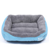 Paw Pet Sofa Dog Beds Waterproof Bottom Soft Fleece Warm Cat Bed House