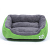 Paw Pet Sofa Dog Beds Waterproof Bottom Soft Fleece Warm Cat Bed House