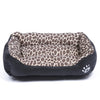 Paw Pet Sofa Dog Beds Waterproof Bottom Soft Fleece Warm Cat Bed House